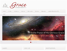 Tablet Screenshot of gracegi.org